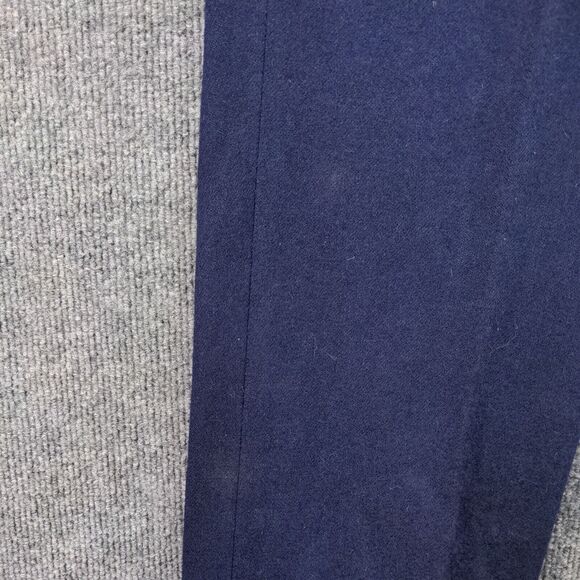 Slices Dress Pants Womens Size 7 Blue Wool Blend Made in Japan - Picture 10 of 12